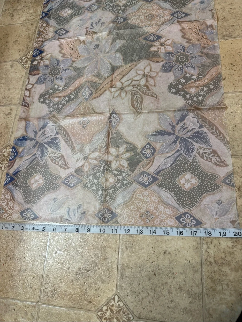 10 Sheets VTG 1984 All Occasions WRAPPING PAPER & Fancy TISSUE PAPER Flowers